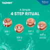 TazMint 3-in-1 Chewable On-the-Go Mouthwash Tablets for Fresh Breath Upto 4 Hours | Sugar-free | Alcohol-free | Green Apple Cinnamon Flavour | Oral Care | 3 Packs of 8 Tablets
