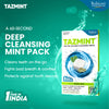 TazMint 3-in-1 Chewable On-the-Go Mouthwash Tablets for Fresh Breath Upto 4 Hours | Sugar-free | Alcohol-free | Fennel Mint  Flavour | Oral Care | 3 Packs of 8 Tablets