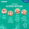 TazMint 3-in-1 Chewable On-the-Go Mouthwash Tablets for Fresh Breath Upto 4 Hours | Sugar-free | Alcohol-free | Fennel Mint Flavour | Oral Care | 6 Packs of 4 Tablets