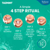 TazMint 3-in-1 Chewable On-the-Go Mouthwash Tablets for Fresh Breath Upto 4 Hours | Sugar-free | Alcohol-free | Fennel Mint Flavour | Oral Care | 12 Packs of 4 Tablets